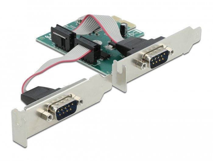 Delock Tarjeta Pci Express A 2 X Serie Rs-232