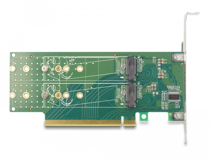 Delock Pci Express 4.0 X16 Tarjeta A 4 X Intern Nvme M.2 Key M 110 Mm