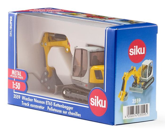 Siku 3559, Automóvil De Construcción Amarillo/Gris