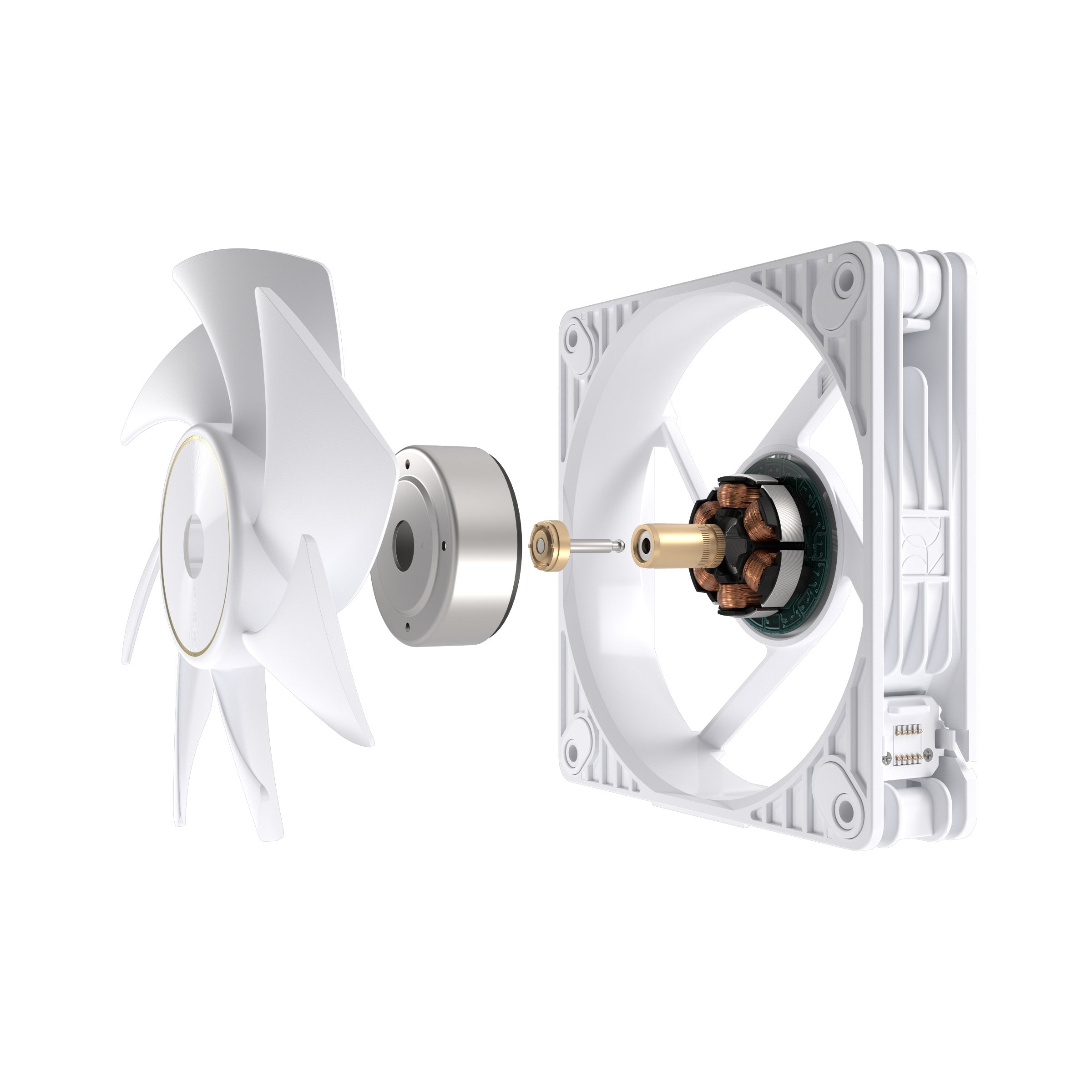 Ventilador Pc Asus Proart Pf120 Fan Pwm Blanco 3in1
