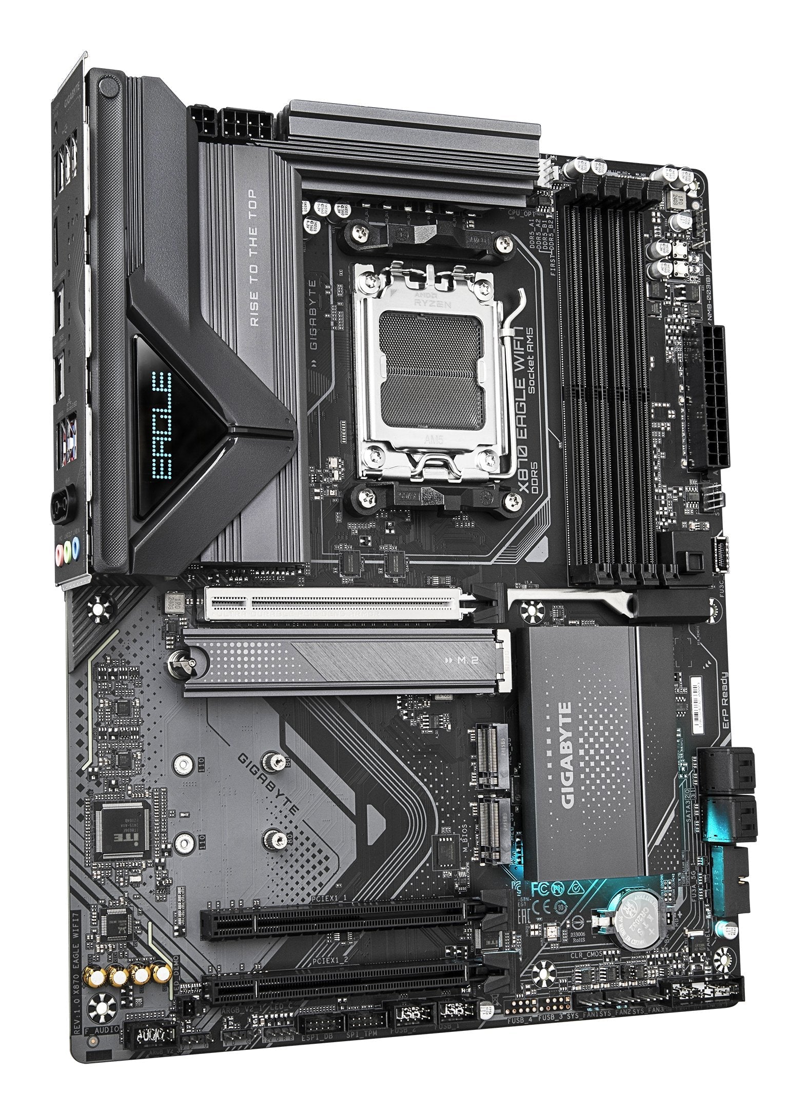 Placa Base Gigabyte X870 Eagle Wifi7 G10 Am5 Atx 4x Ddr5 4x Sata3