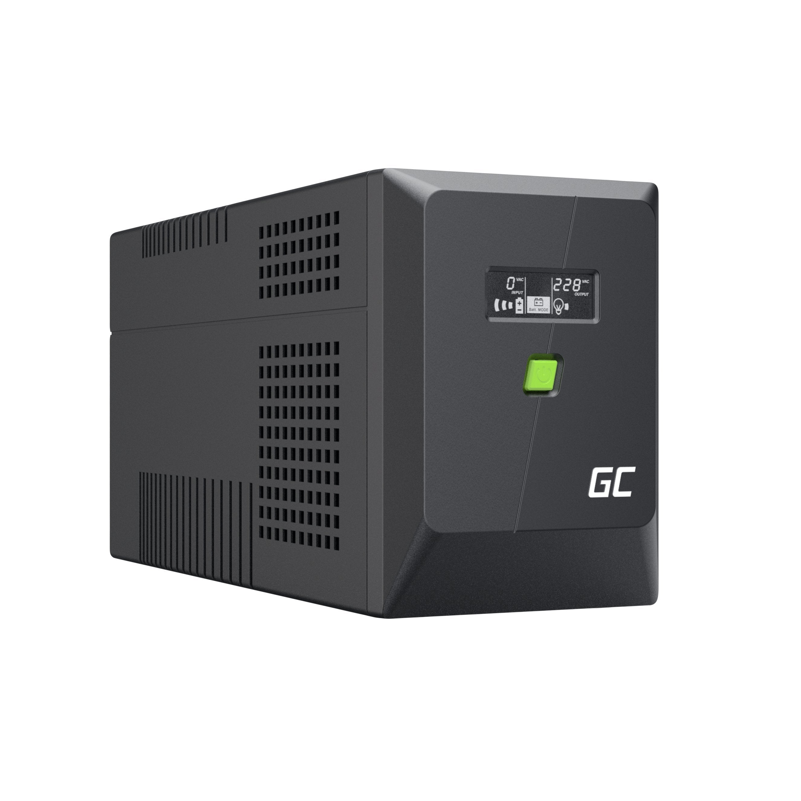 EAN 5904326375611 - Green Cell sistema de alimentación ininterrumpida (UPS) Línea interactiva 1,5 kVA 900 W 4 salidas AC imagen 3