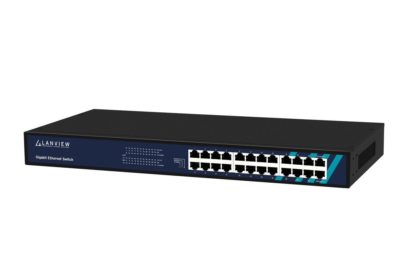 Unmanaged 24-Port Full  Gigabit Intelligent Ethernet