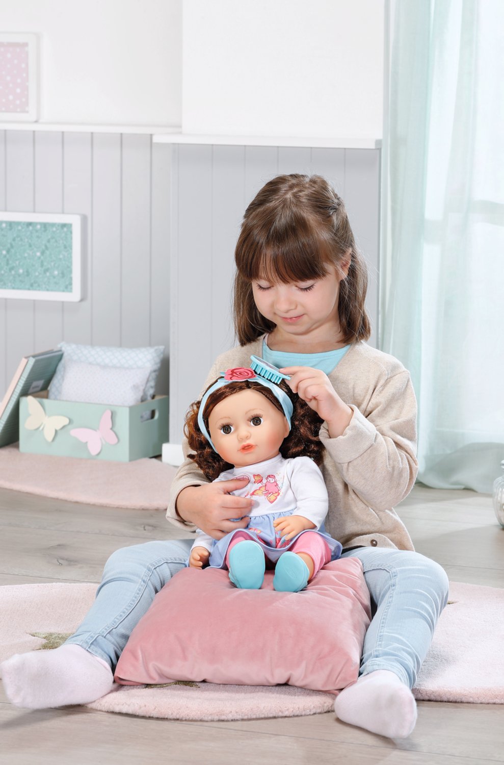 Muñeca Zapf Creation Baby Annabell® Sophia 43cm Brünett, Puppe 707234