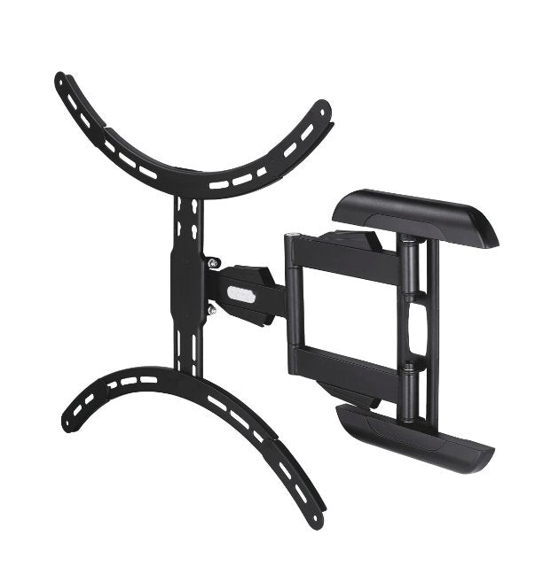Soporte Mural Televisor, Negro, Doble Brazo Articulado, De 37 A 75 Pulg, Carga Máx. 45 Kg