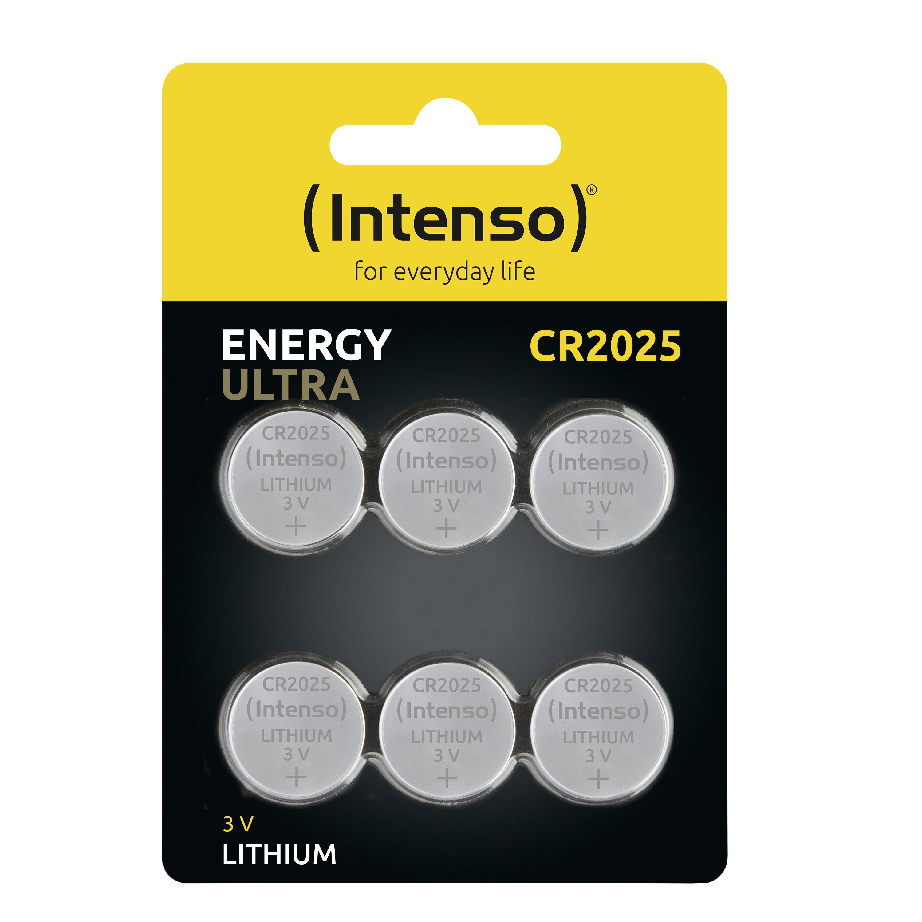 Intenso Bateria Lithium, Knopfzelle, Cr2025, 3v