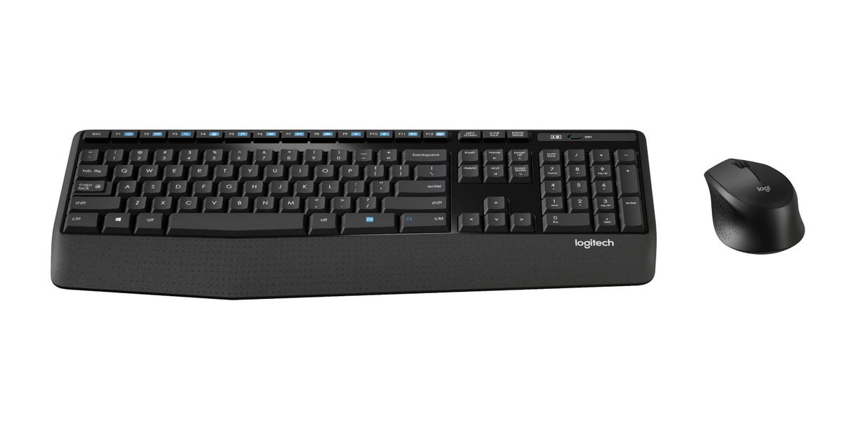 EAN 5099206069954 - Logitech MK345 teclado Ratón incluido Oficina RF inalámbrico Inglés Negro imagen 7