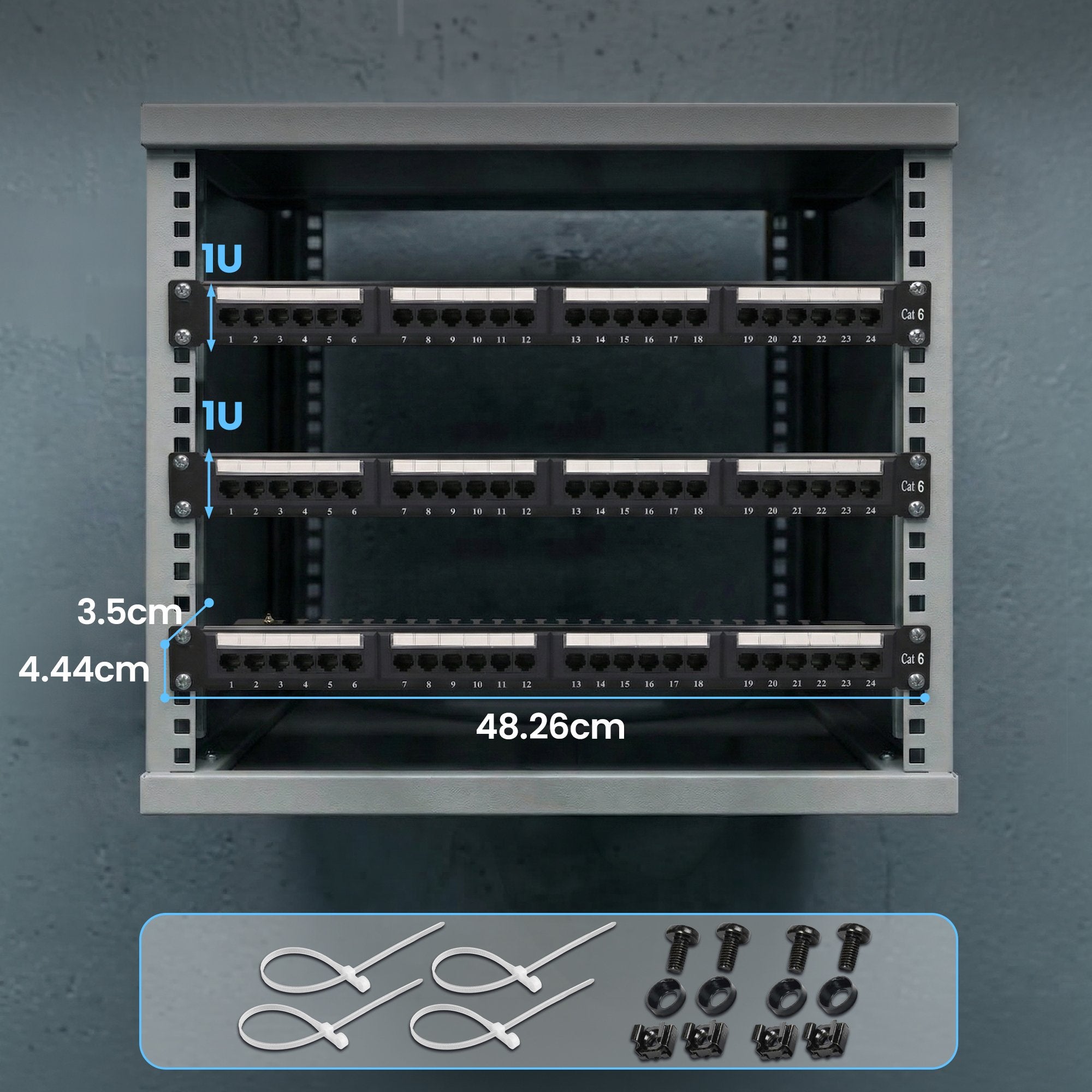 EAN 5902560369816 - Extralink EX.9816 panel de parcheo 1U imagen 8