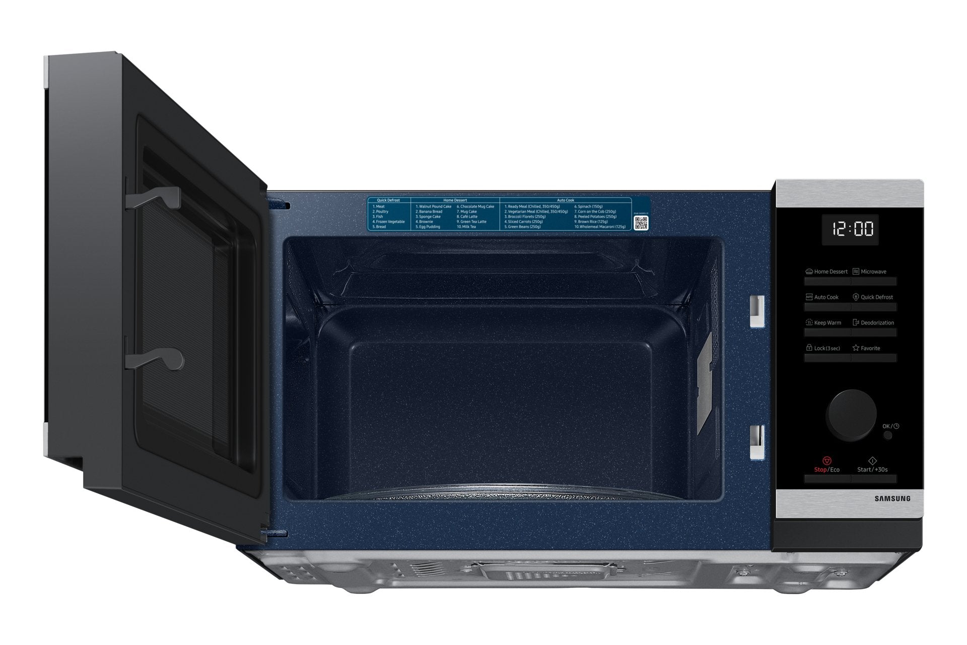 Samsung Mikrowelle 800w 23liter - Ms23dg4504ate1 *Schwarz*