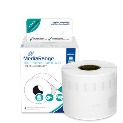 EAN 4260459618799 - MediaRange MRDY99014 etiqueta de impresora Blanco imagen 1