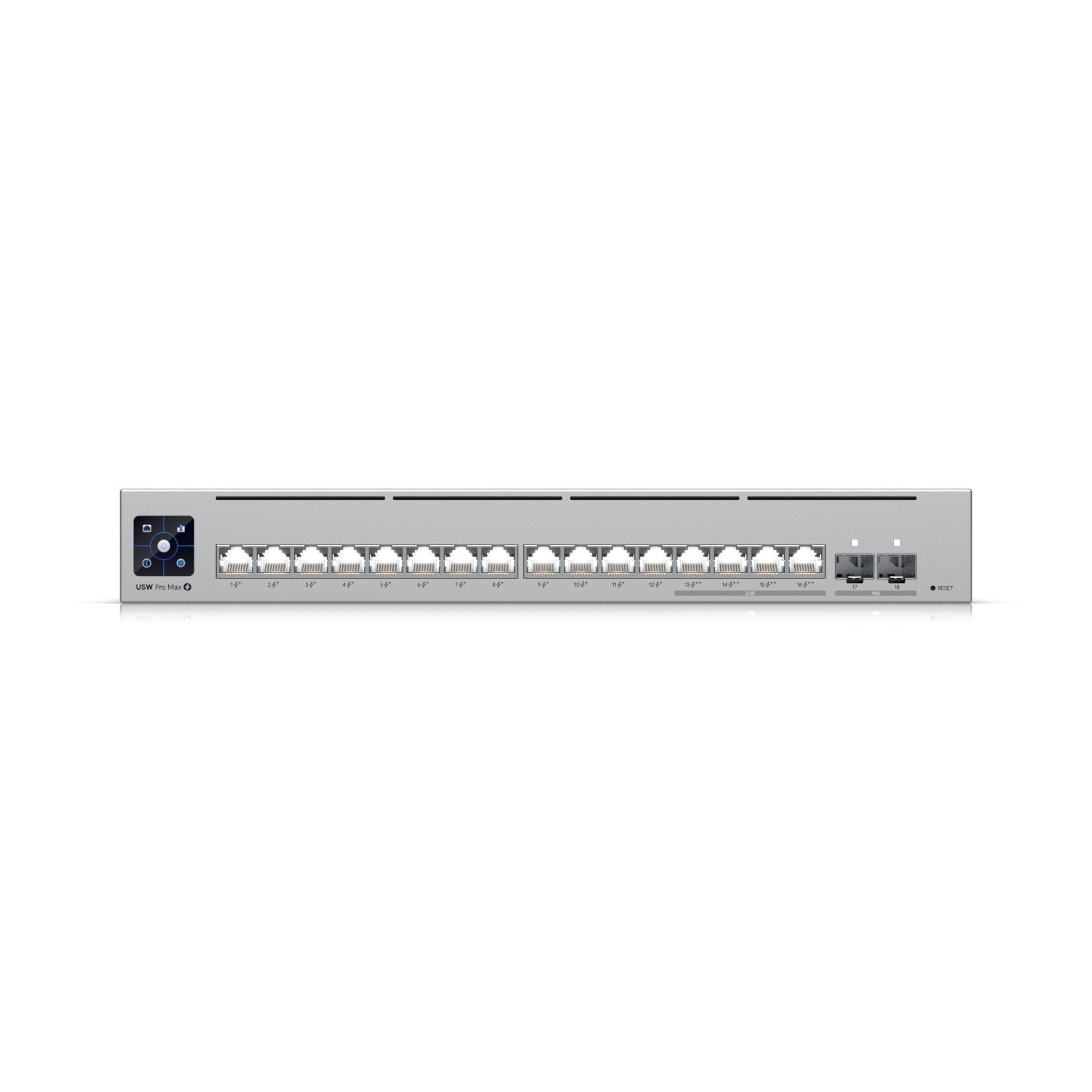 EAN 0810084694572 - Ubiquiti Pro Max 16 PoE Gestionado L3 Gigabit Ethernet (10/100/1000) Energía sobre Ethernet (PoE) Gris imagen 2