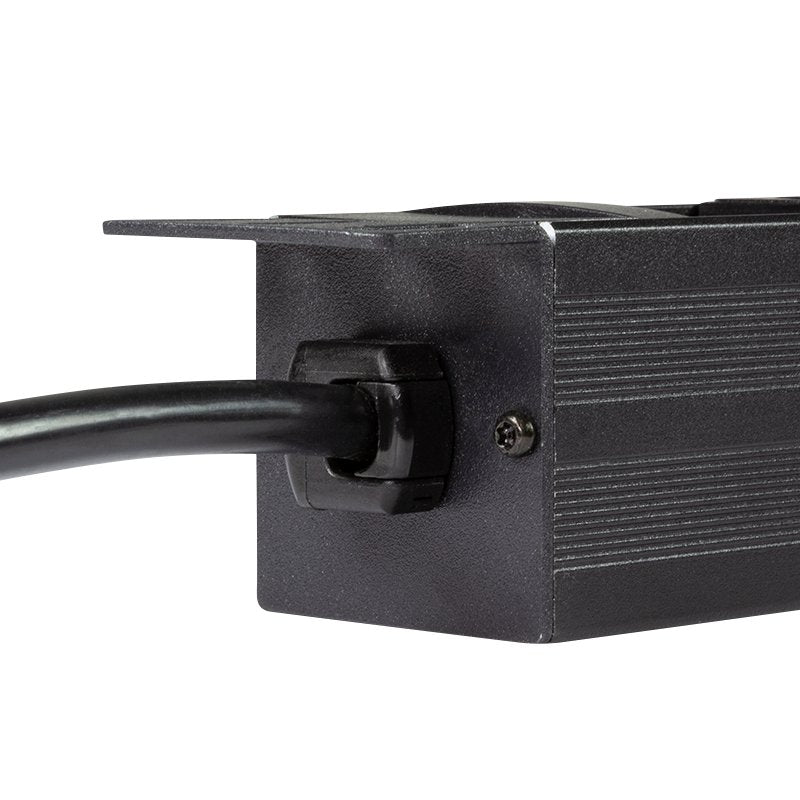 Logilink Pdu8c02 Unidad De Distribución De Energía (Pdu) 1u Negro 8 Salidas Ac