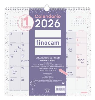 EAN 8422952407249 - Finocam 787002726 calendario imagen 1
