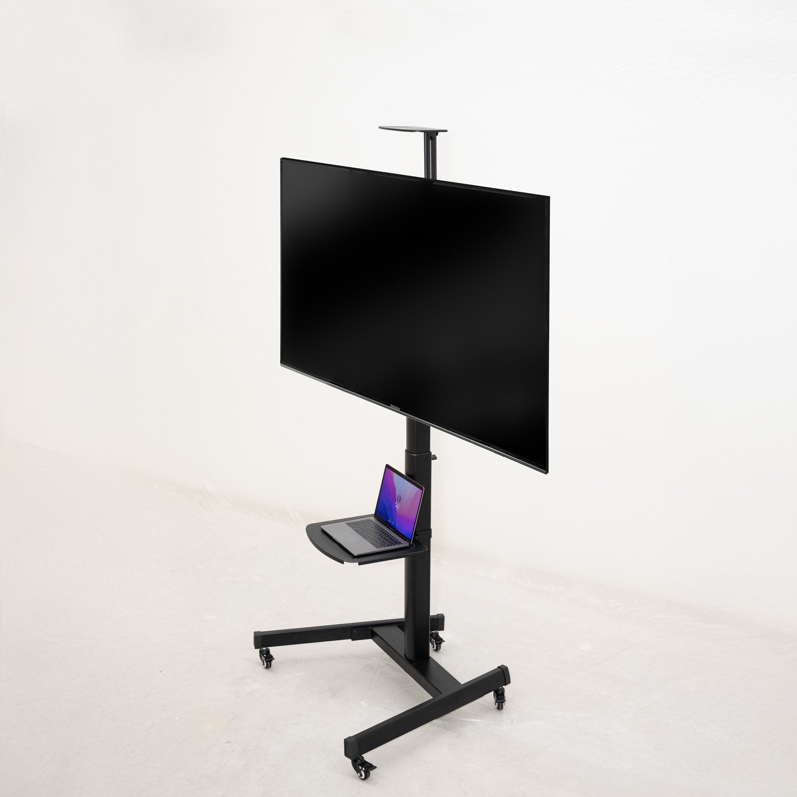 Soporte De Suelo Inclinable Con Ruedas Tooq Fs1184m-B Para Tv De 35-70' Hasta 70kg