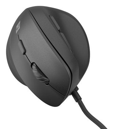 Raton Natec Crake 2 Pro Vertical 12.800 Dpi Optico Negro