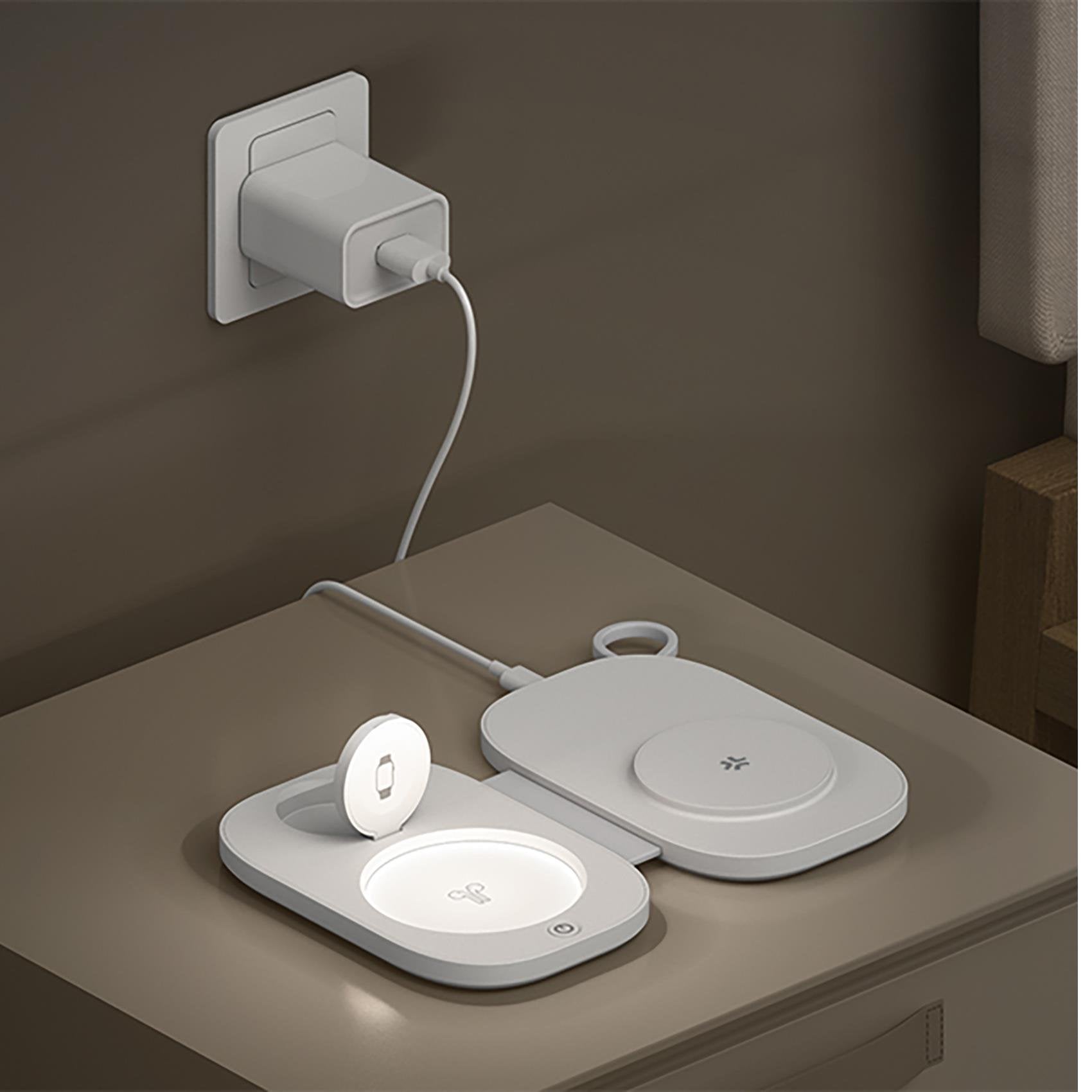 EAN 8021735221951 - Celly MAGPOCKET3IN1WH cargador de dispositivo móvil Auriculares, Smartphone, Reloj inteligente Blanco USB imagen 7