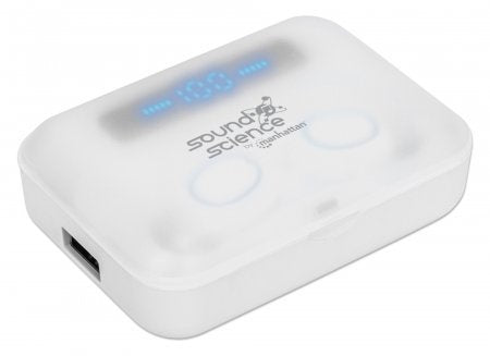 Manhattan Auriculares Inalámbricos In-Ear Bluetooth Blanco