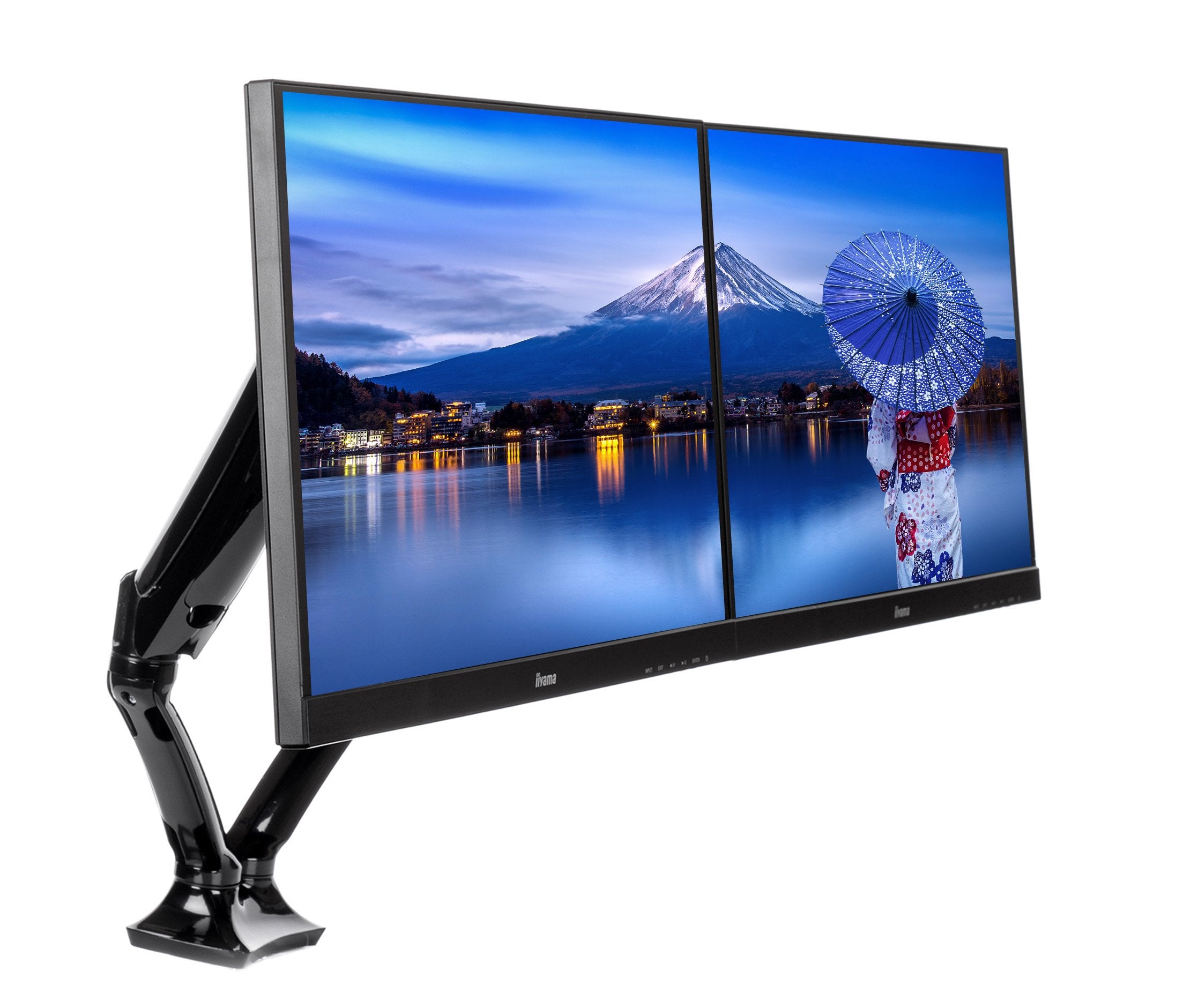 EAN 4948570032129 - iiyama DS3002C-B1 soporte para monitor 68,6 cm (27") Escritorio Negro imagen 1