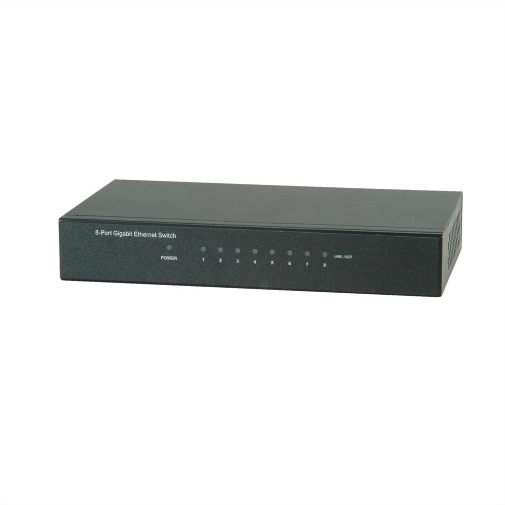 Roline Gigabit Ethernet Switch, 8 Ports