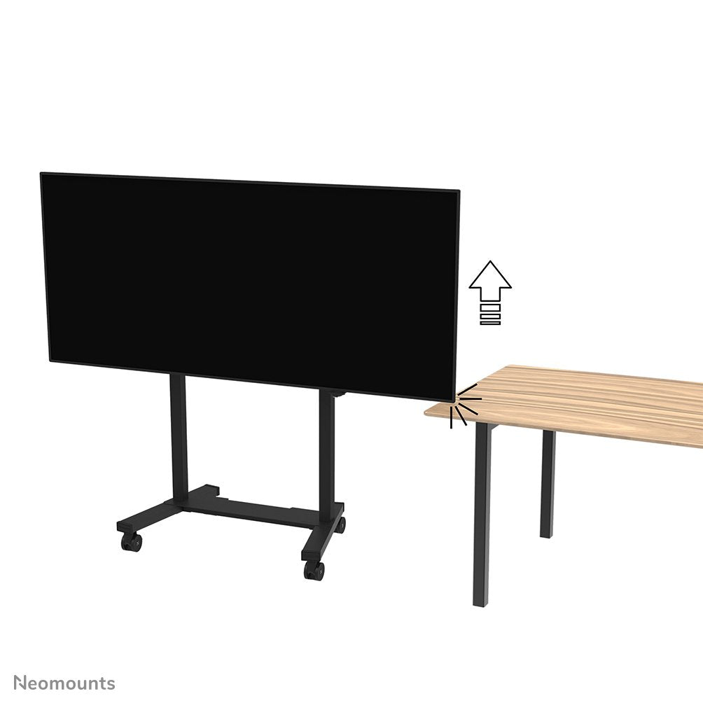 Neomounts Rollwagen 1200x600 -160kg 75-115'' Elektrisch Höv Negro