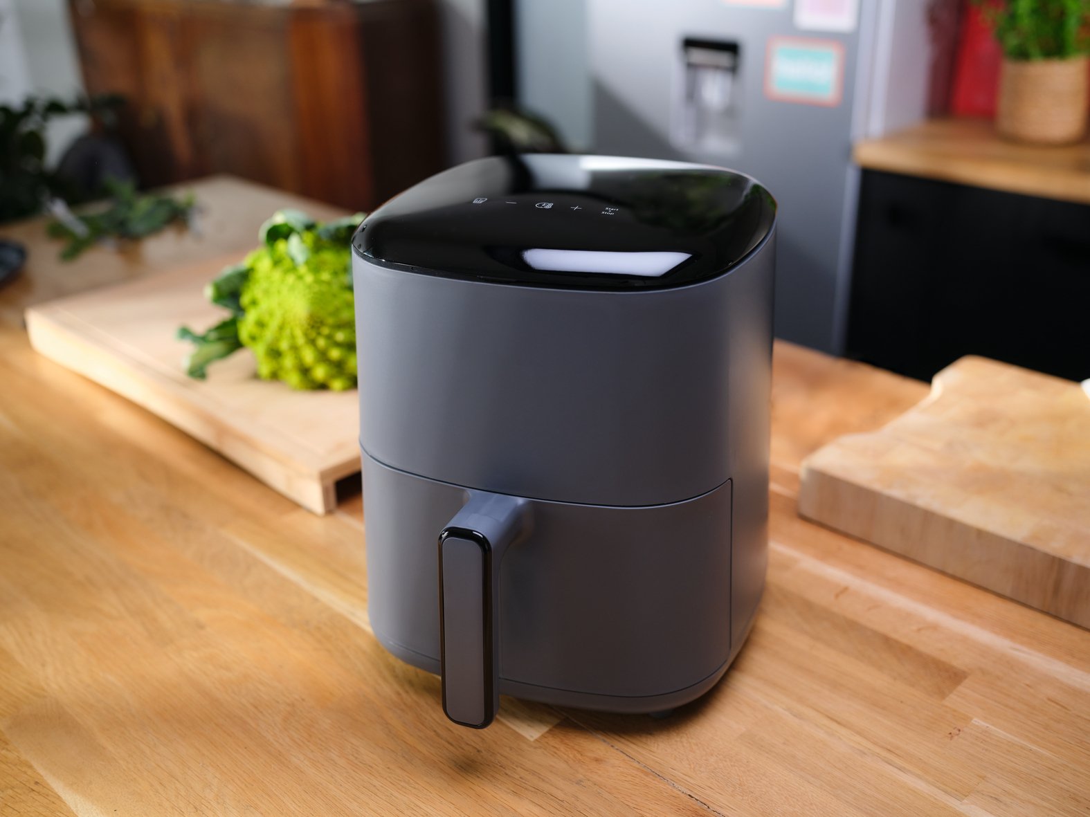 Freidora De Aire Tefal Easy Fry Max Ey245b Sencillo 5 L Independiente 1500 W  Caliente Gris