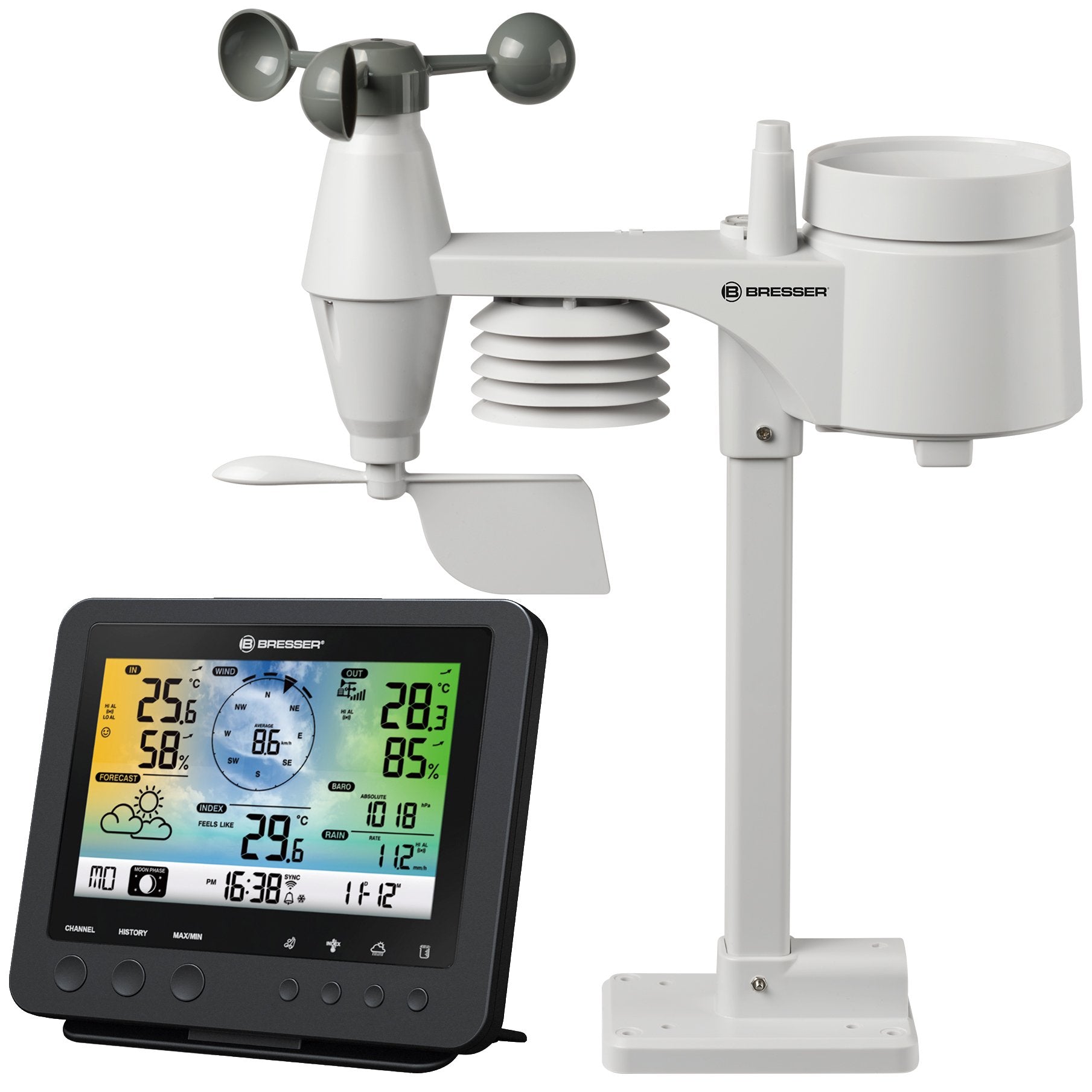 Bresser Weather Center 5-In-1 Wlan Prof. Sensor