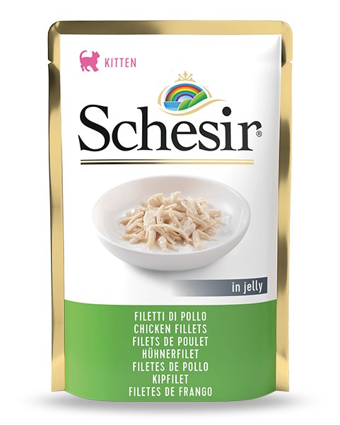 Schesir 01070104 Comida Húmeda Para Gatos 85 G