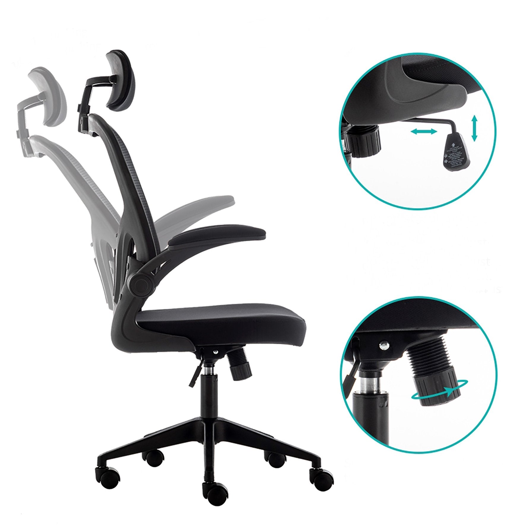 EAN 3760170881539 - Urban Factory Ergo Asiento inflable Respaldo de rejilla imagen 4