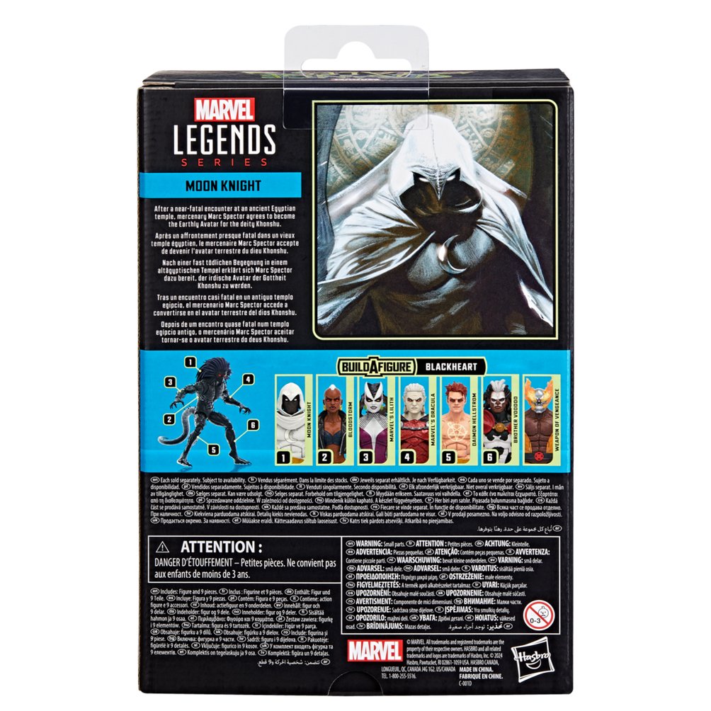 Figura Hasbro Marvel Legends Series Strange Tales Moon Knight