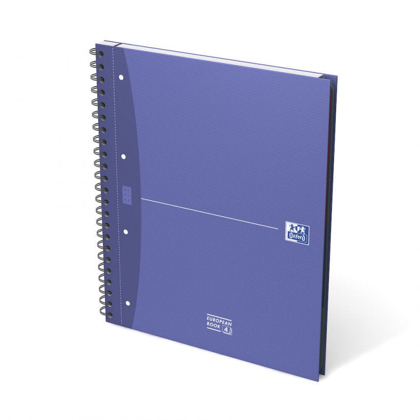 Oxford Cuaderno Office Essentials Europeanbook 4 Microperforado 120h 90gr 5x5 A4+ T/Extraduras C/Surtidos