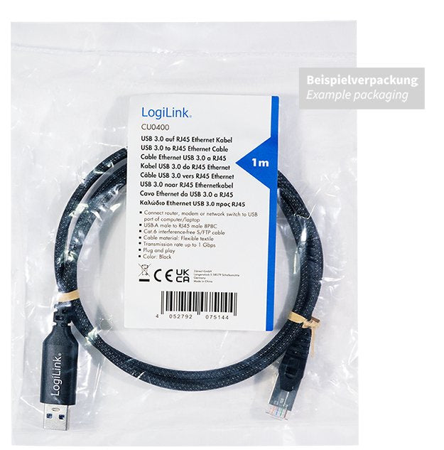 Logilink Usb 3.0 - Rj45 2.0m