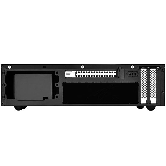 Caja Pc Silverstone Sst-Ml06b-E Silent Milo Slim Htpc Mini-Itx, Negro