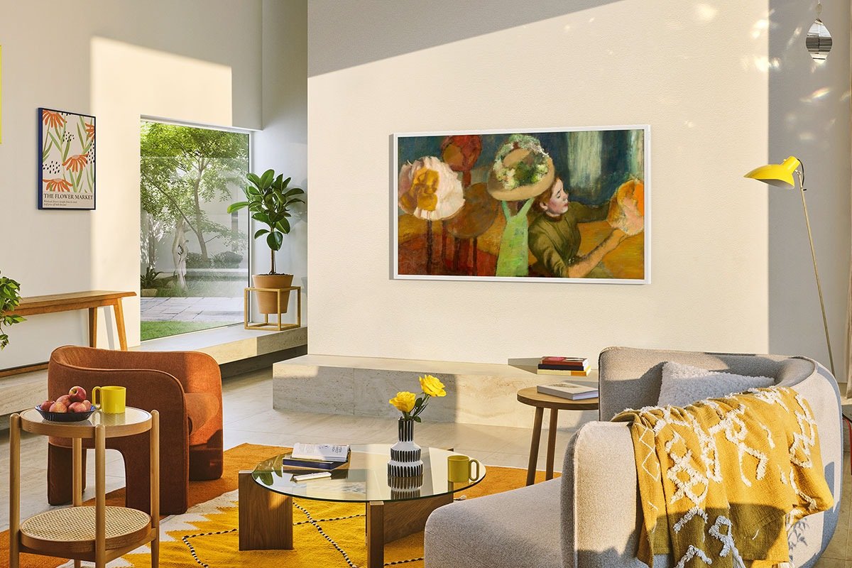 Samsung Gq43ls03fauxzg El Marco, Tv Qled 108 Cm (43 Pulgadas), Negro, Ultrahd/4k, Visión Ai, Marco Intercambiable, Una Caja De Conexión Gq43ls03fauxzg