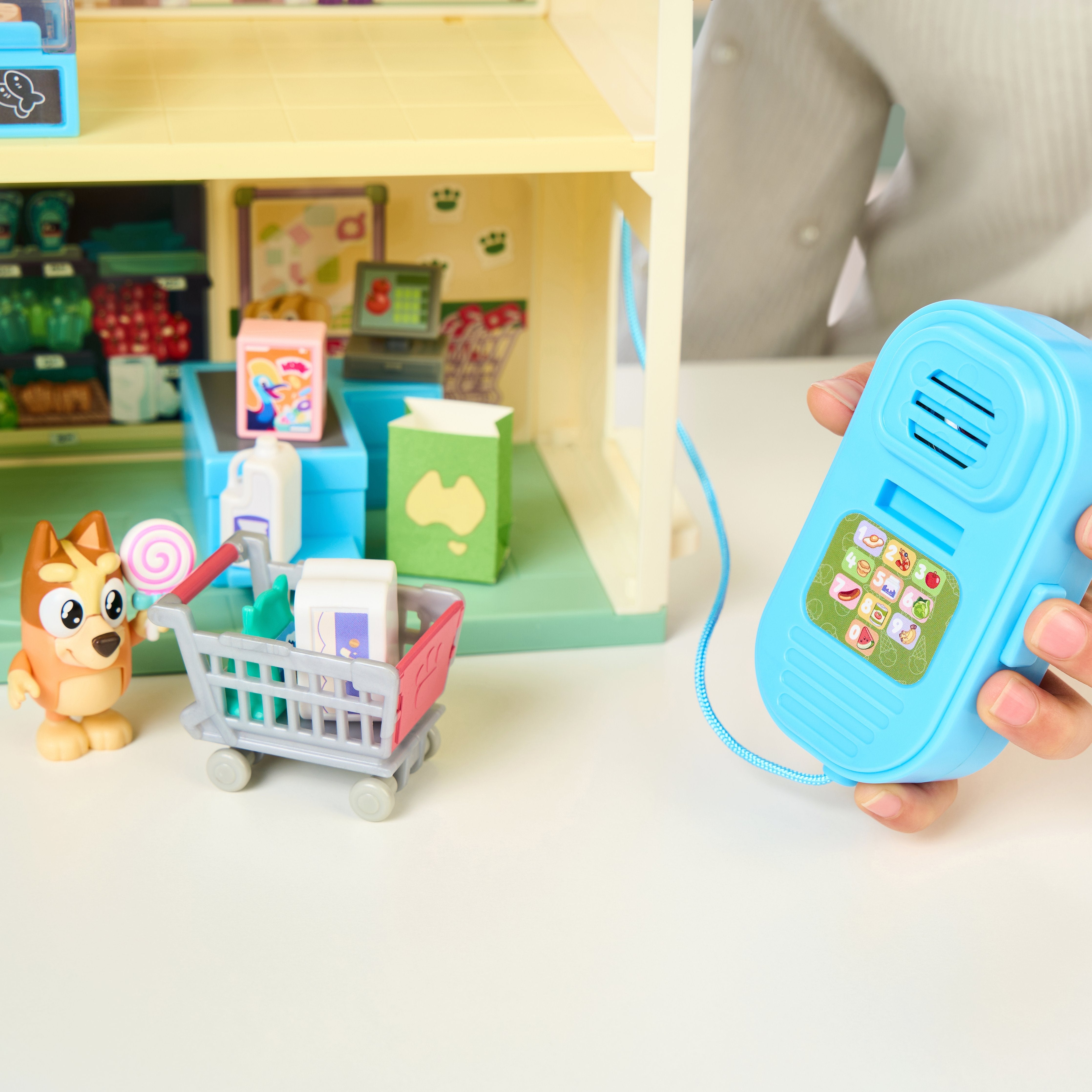 Moose Toys Bluey - Lets Play Chef Supermercado, Juego De Construcción 18918