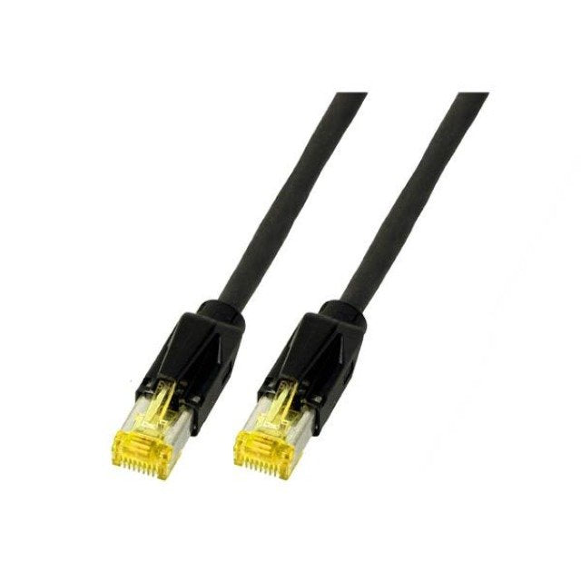 Efb Rj45 Cable De Red Cat.6a S Ftp Pur Cat.7 Rohcable Tm31 Schwarz 0,5m
