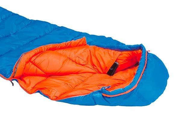 Saco De Dormir High Peak Schlafsack Comox (Hellazul/Naranja) 23045