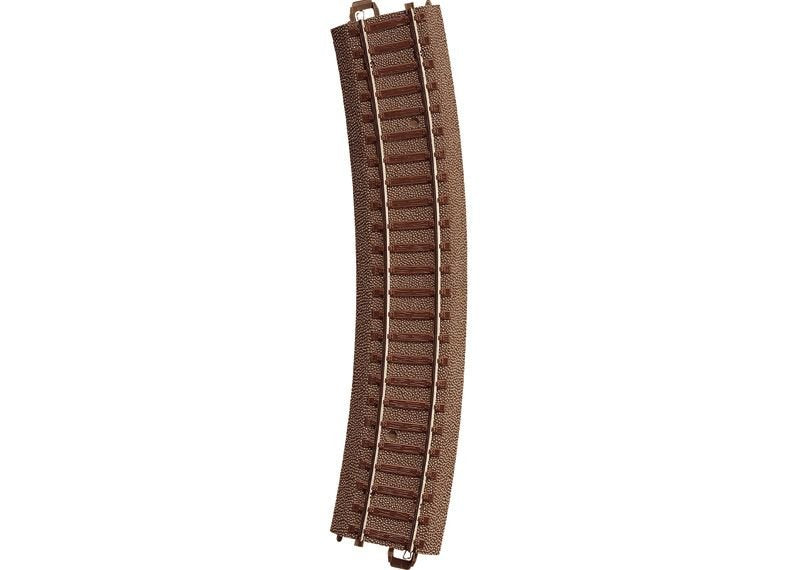 Märklin Gebogenes Gleis - Track - - 3 Año E - 1 Ud. - Marrón - 43.8