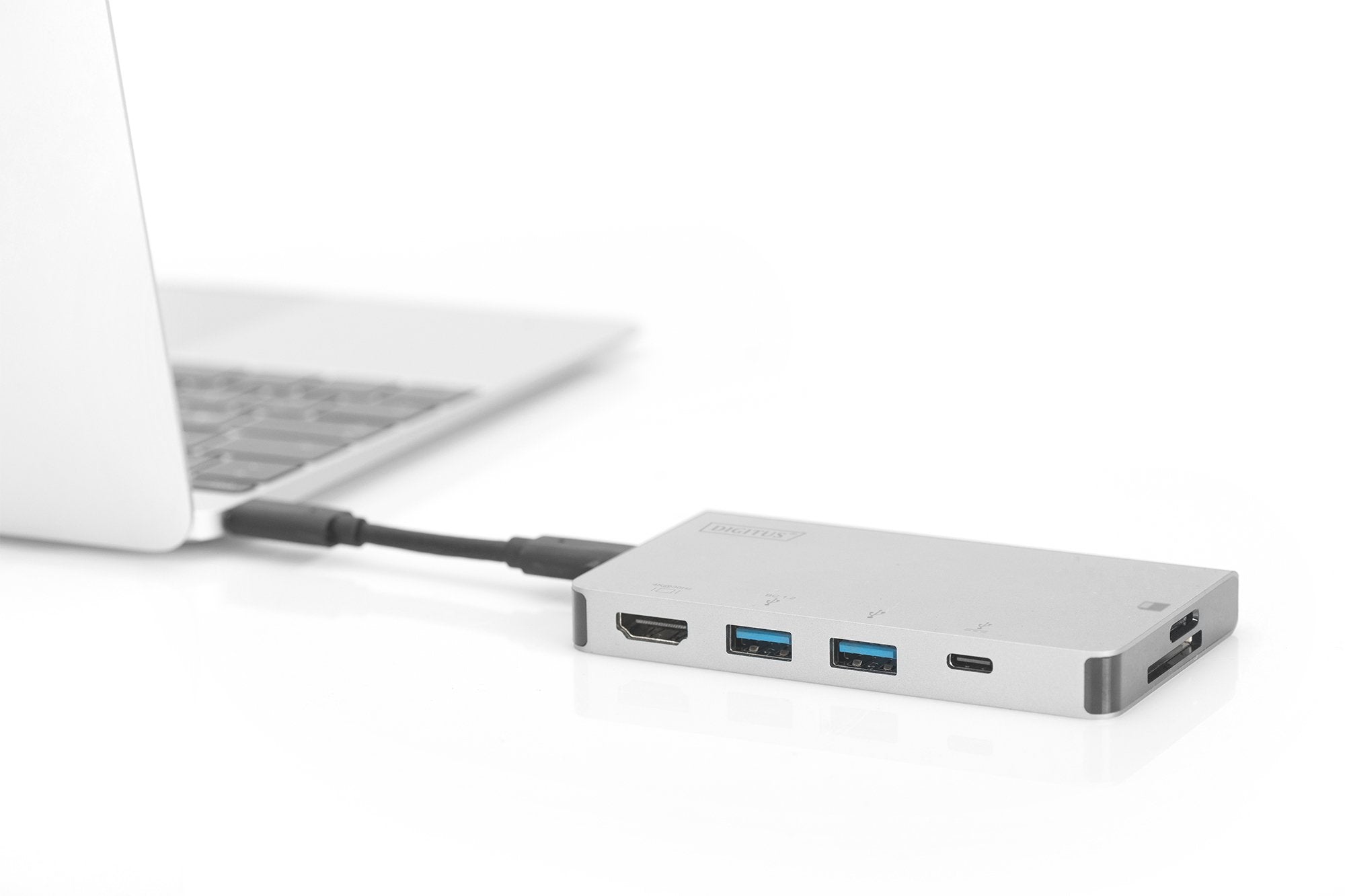 Digitus Da-70867 Hub De Interfaz Usb 3.2 Gen 1 (3.1 Gen 1) Type-C Plata