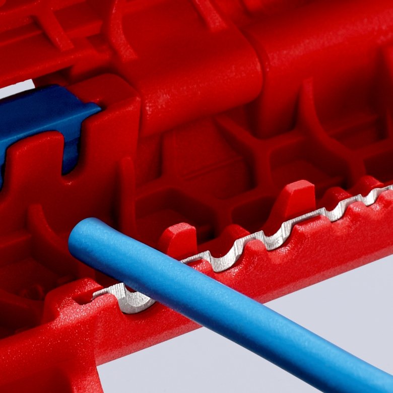 Knipex Ergostrip Pelacable Azul, Rojo
