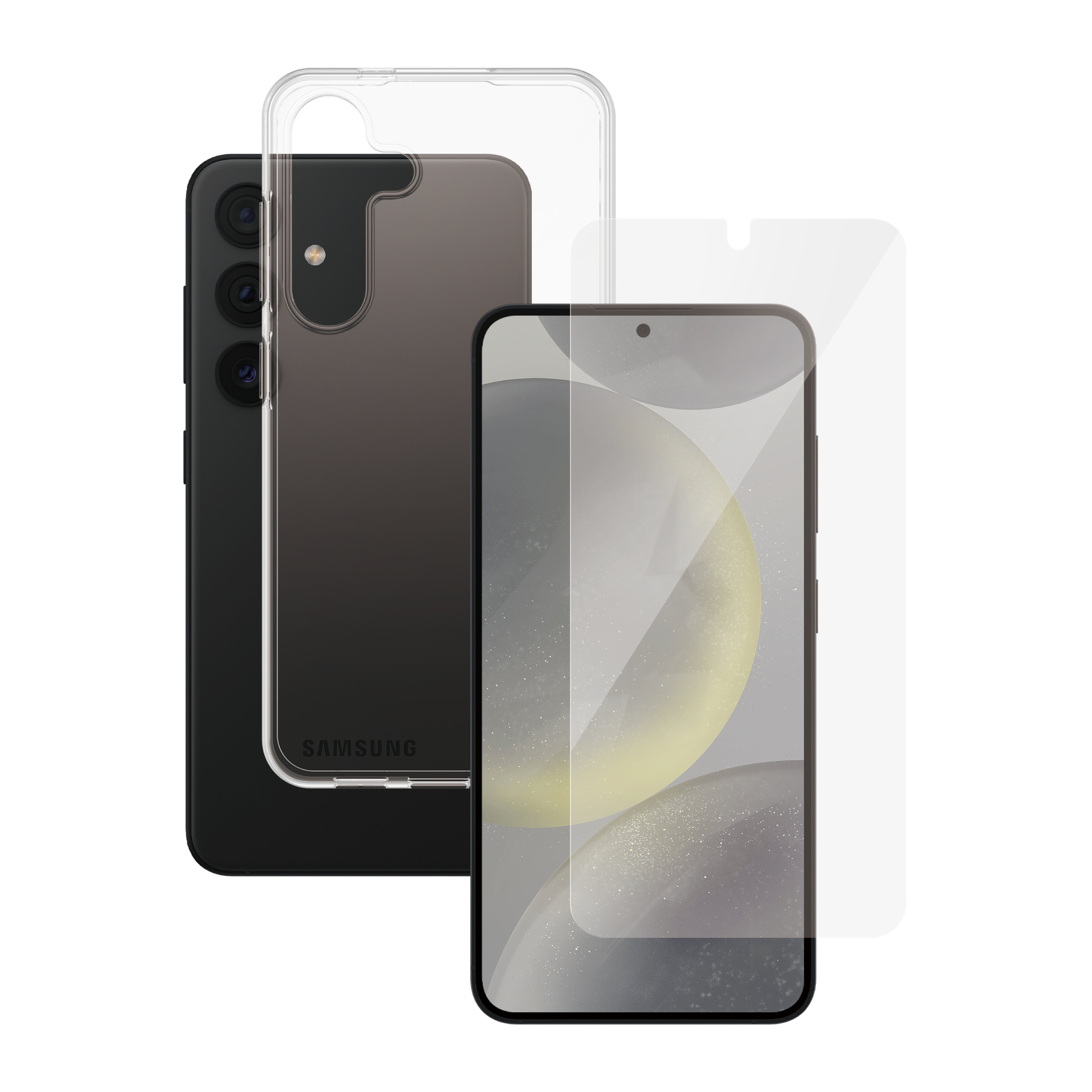 Protector Mobile Screen  2in1/Galaxy S24 Clear Panzerglass