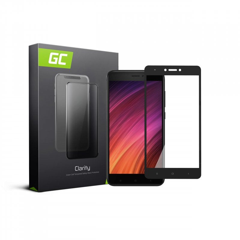 Green Cell Screen Protector For Xiaomi Redmi Note 4x Tempered Glass Gc Clarity 9h Military Grade Invisible Cover