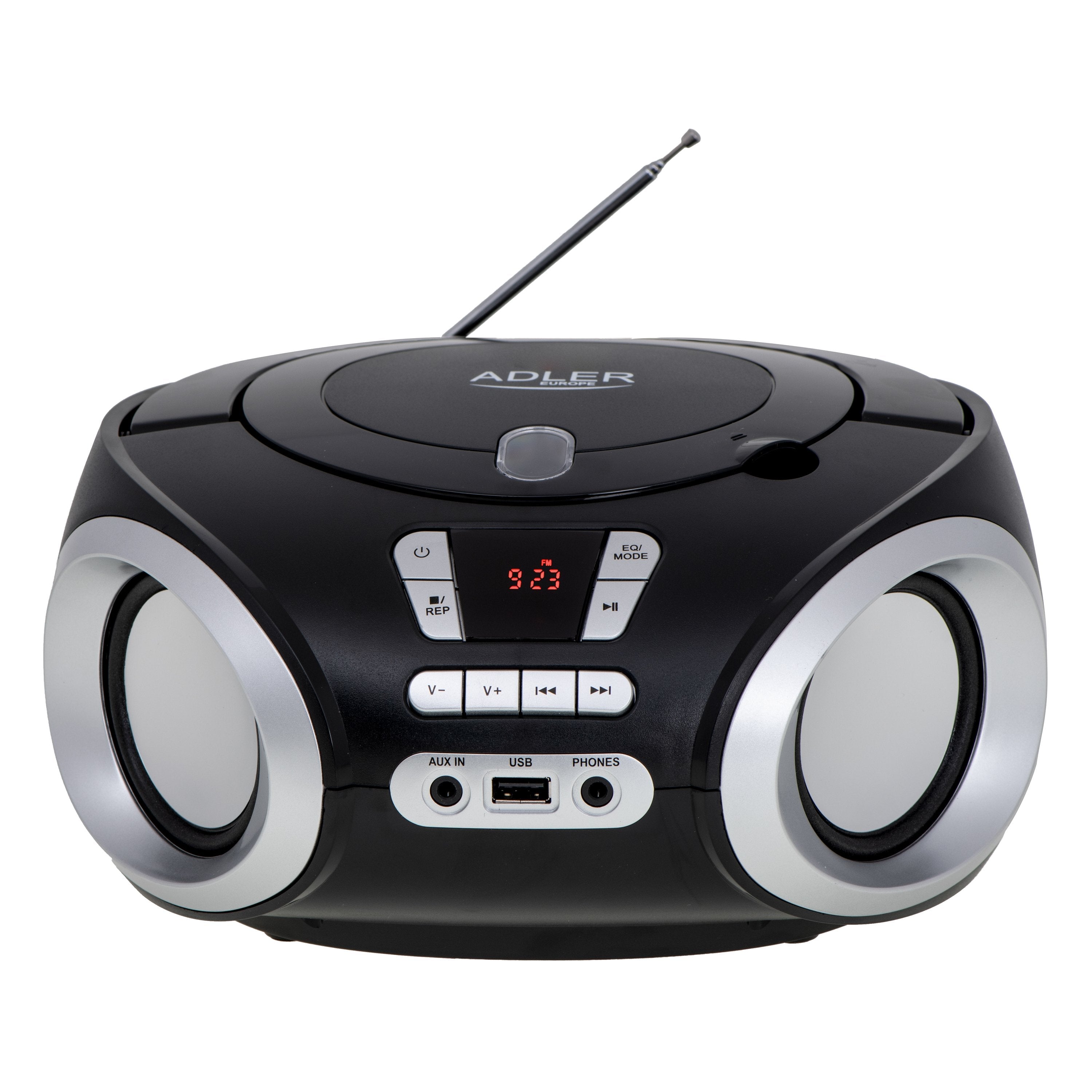 EAN 5902934838580 - Adler AD 1181 reproductor de CD Reproductor de CD portátil Negro, Plata imagen 2