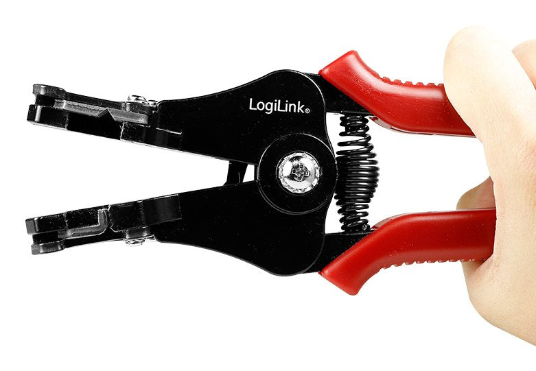 Logilink Pht0102 Crimpadora Herramienta Pelacables Negro, Rojo
