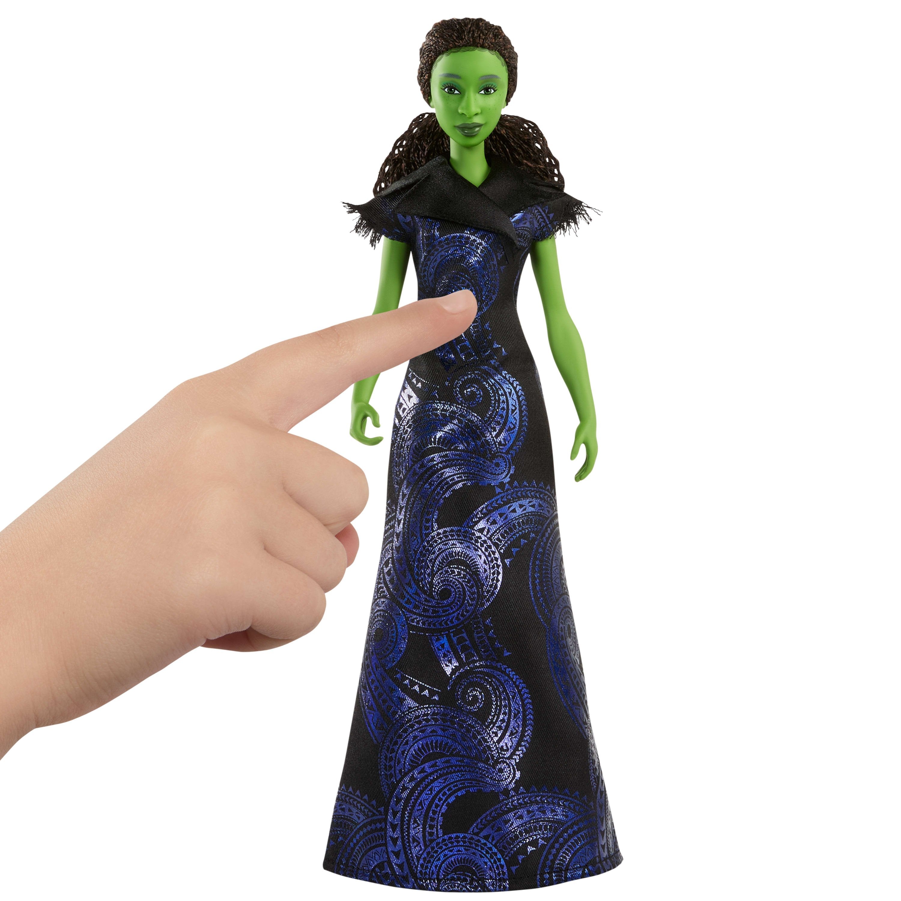 Mattel Wicked: For Good Singende Elphaba-Modepuppe Jfm09
