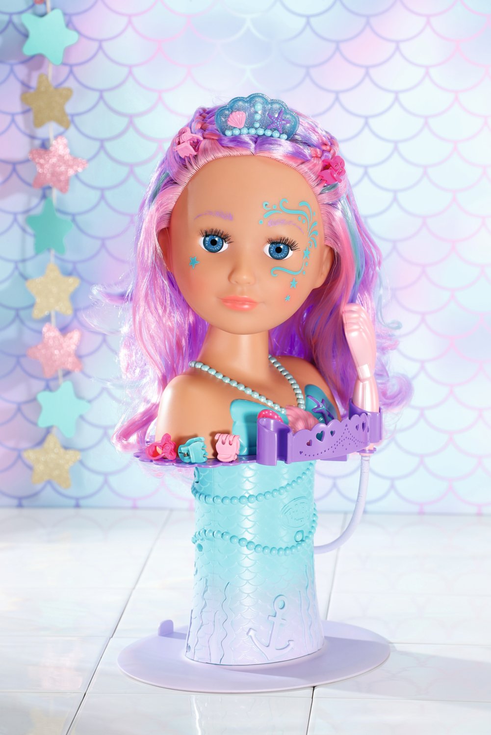 EAN 4001167830550 - BABY born Sister Styling Mermaid Head Muñeca de baño Multicolor imagen 13
