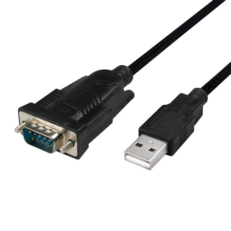 Logilink Au0048 Adaptador De Cable Usb 2.0 Rs-232 Negro