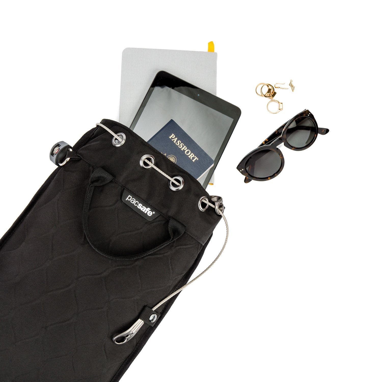 Pacsafe Travelsafe 5l Gii Caja Fuerte Portatil Negra