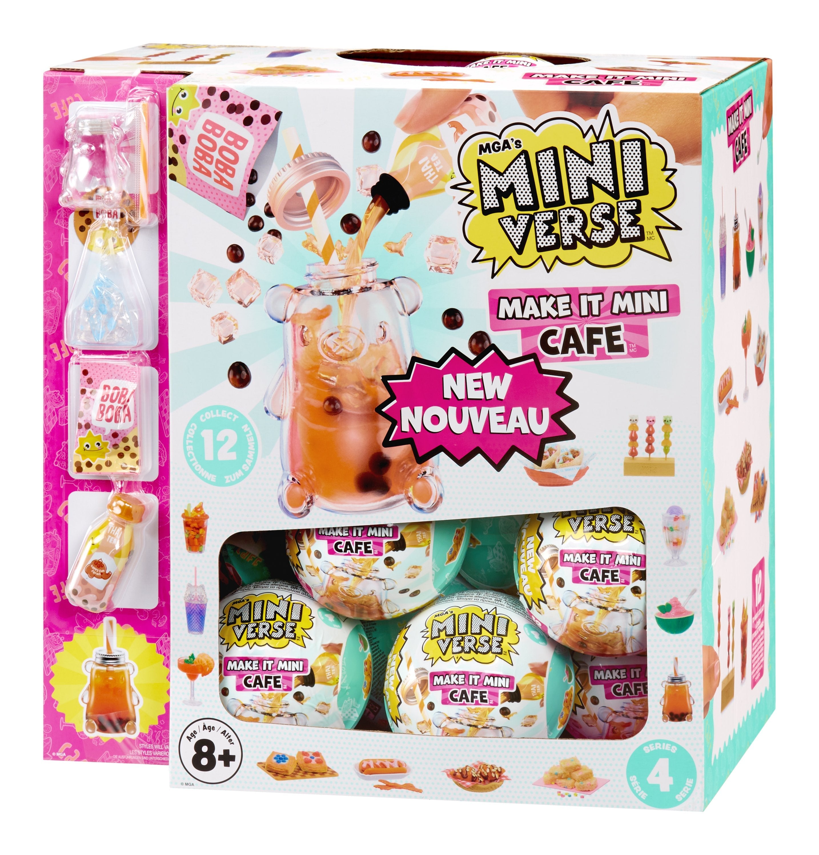 Figurki Miniverse Make It Mini Foods: Cafe 1 Sztuka