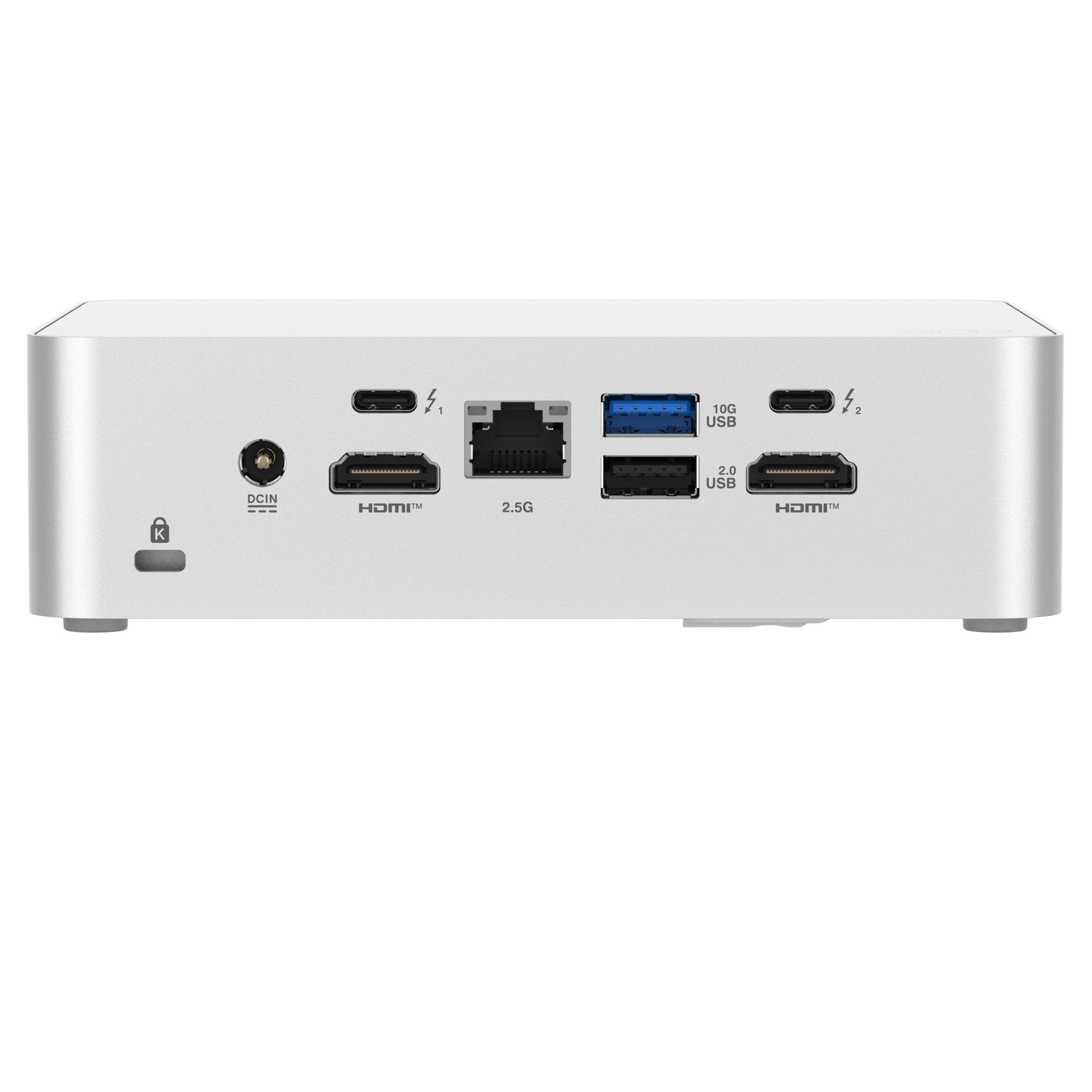 Asus Nuc 15 Pro+ Rnuc15crsv500002 Limitado Miniordenador 1 X Core Ultra 5 235h / Hasta 5 Ghz Vpro Ram 0 Gb Arc Graphics 140t Ieee 802.11ax (Wi-Fi 6) Ieee 802.11be (Wi-Fi 7) Bluetooth 5.4 2.5 Gigabit Ethernet Gigabit Ethernet Plata
