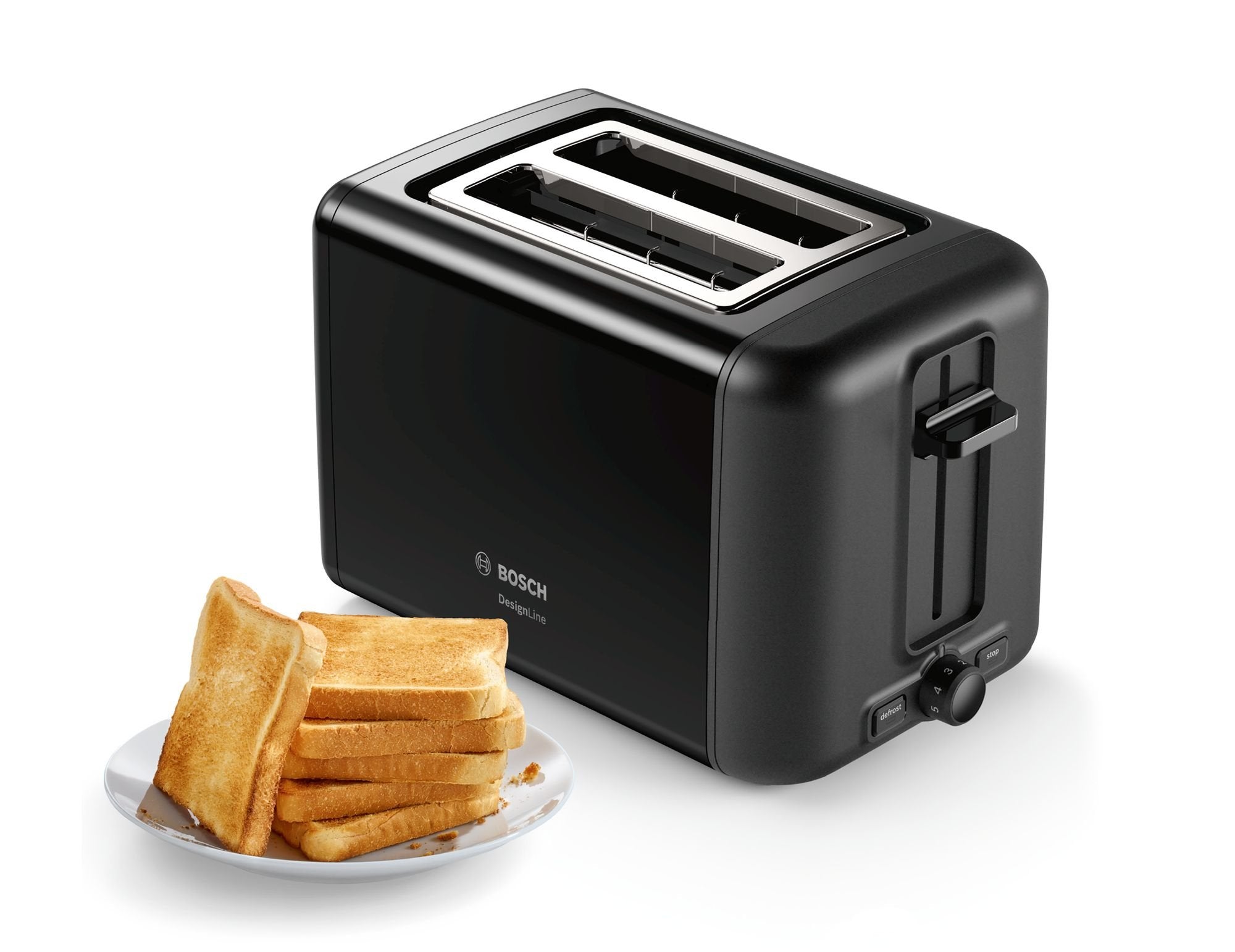 EAN 4242005188635 - Bosch TAT3P423 tostadora 2 rebanada(s) 970 W Negro imagen 2